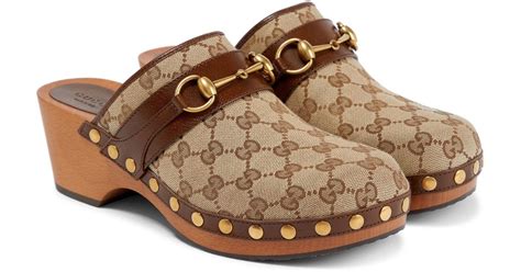 gucci mũ|brown Gucci mules.